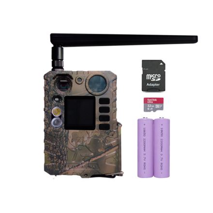 Boly Guard BG410-MFP 4G e-mail / felhő duál vakus kamera + microSD + akku