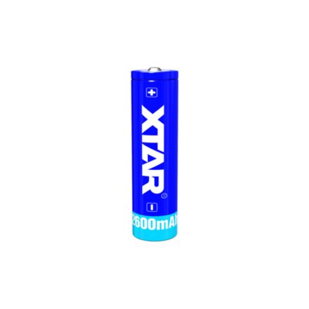 XTAR 18650 Li-ion akku 2600 mAh 69 mm hosszú