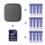XTAR BC4 töltő + 12 x AA 2000mAh 1.5V Li-ion akkumulátor + 32 GB SD kártya