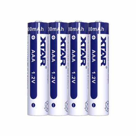 XTAR 4 x AAA 900mAh Ni-MH akkumulátor