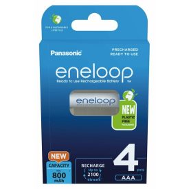 Panasonic Eneloop 4xAAA 800 mAh akku