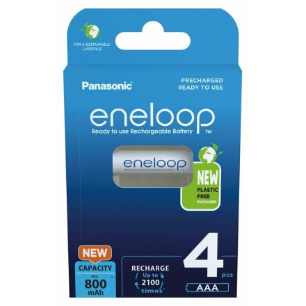 Panasonic Eneloop 4xAAA 800 mAh akku