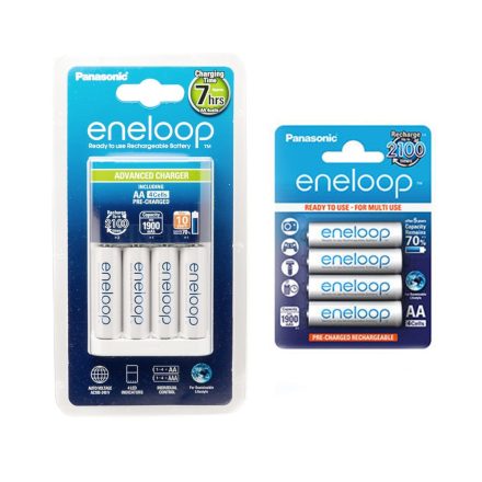 Panasonic-eneloop-akkumulator-4db-+-tolto