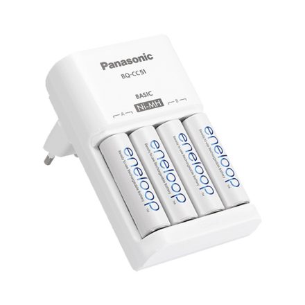 Panasonic Eneloop 4xAA 1900mAh akku + 7 órás töltő