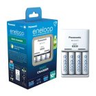 Panasonic Eneloop 4xAA 1900mAh akku + 7 órás töltő