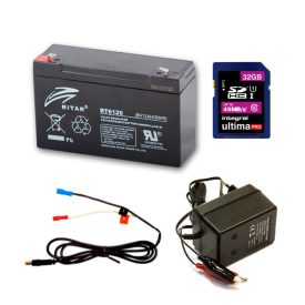   Vadkamera kiegészítő szett (6V 12Ah akku + töltő + tápkábel + 32GB SD)